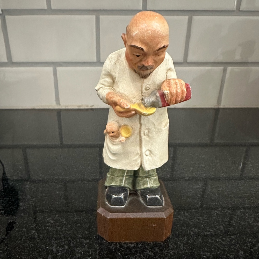 Vintage doctor figurine